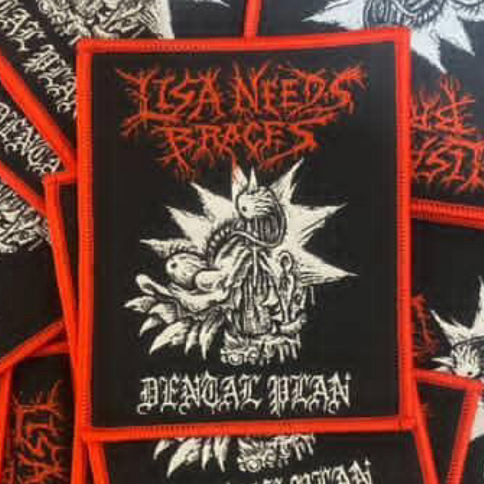 Lisa Needs Braces Woven Patch