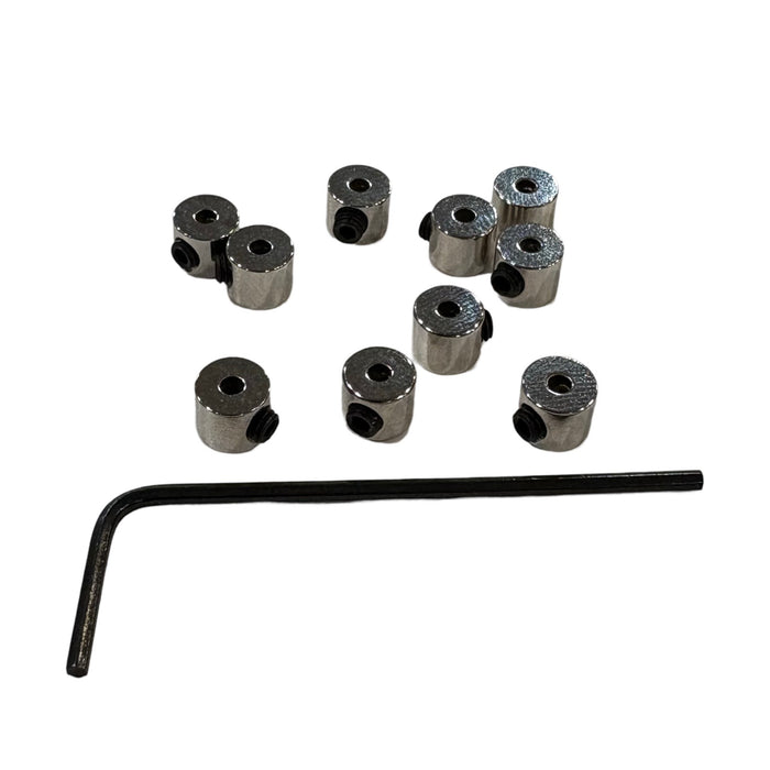 Locking Clasps with tool - 10 pack