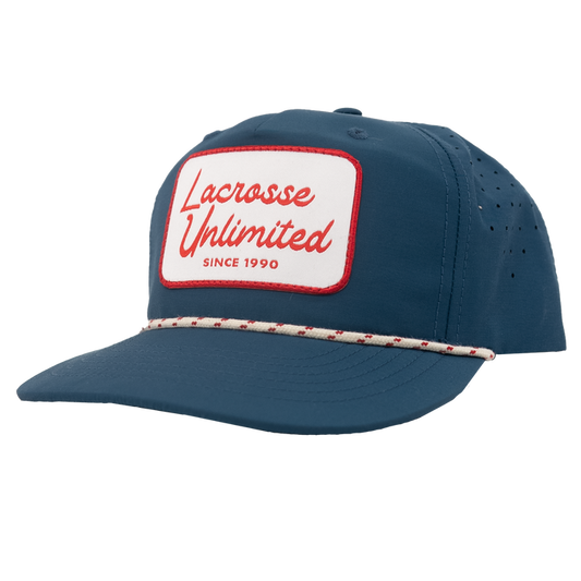 LU Navy Perforated Lacrosse Hat