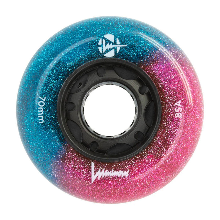 Luminous Inline LED Wheels 70mm