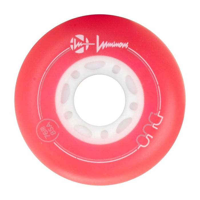 Luminous LED Inline Wheels DUO - ROLLER SKATE USA