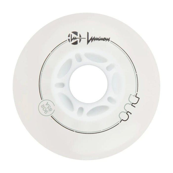 Luminous LED Inline Wheels DUO - ROLLER SKATE USA
