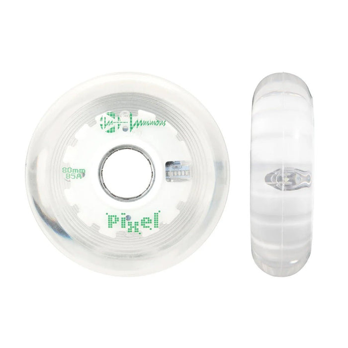 Luminous LED Inline Wheels PIXEL - ROLLER SKATE USA