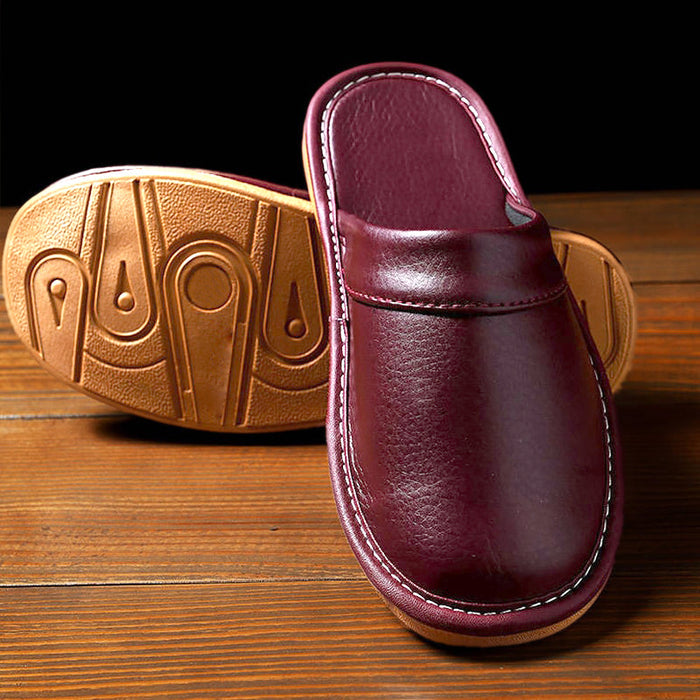 Lyle Comfy Leather Slipper