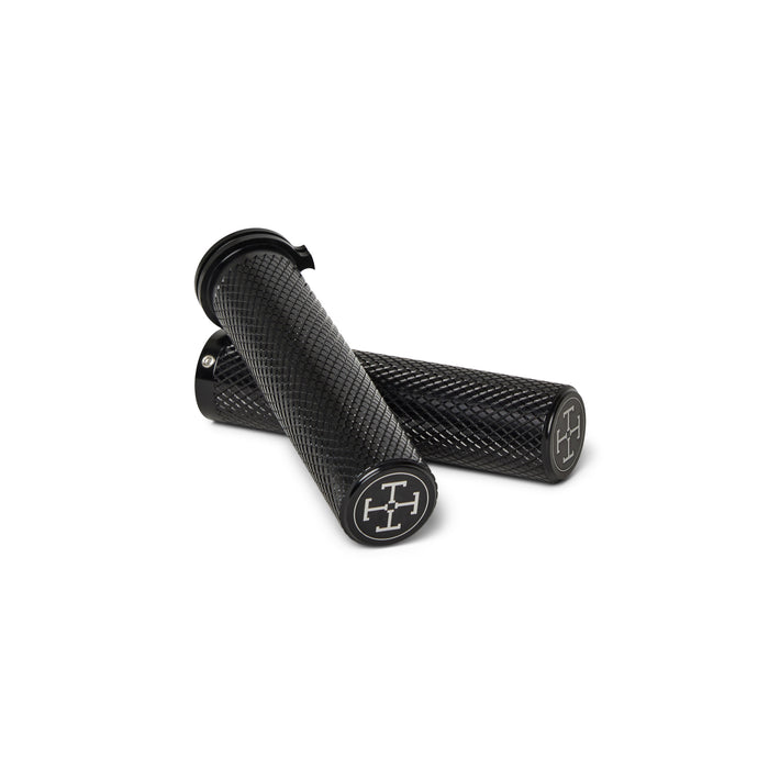 Malleus Machined Motorcycle Grips - Throttle Sleeve & Clutch Grip For 1" Bars