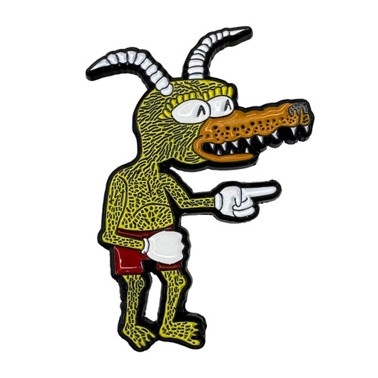 Mangey Mousegoat  Pin
