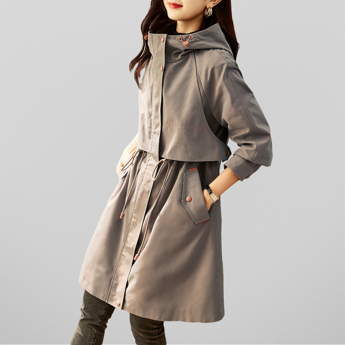 Marie-Caley Versatile Long-line Spring Coat