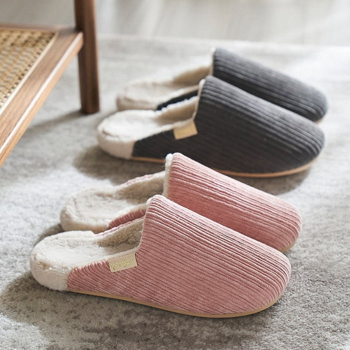Marie-Caley Vibrant Plush Slipper