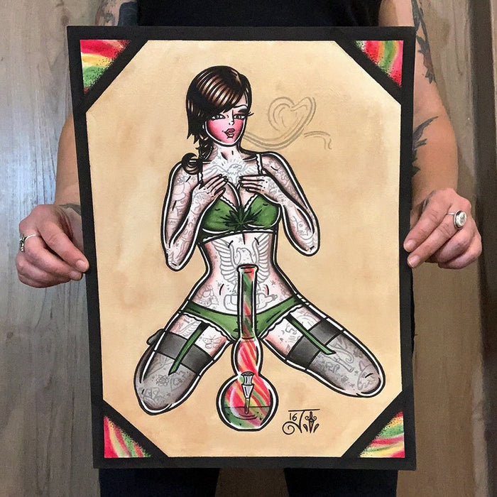 Maryjane and Bong Original Painting