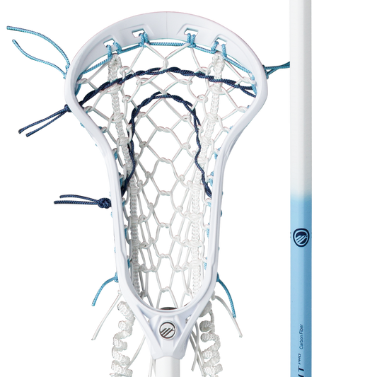Maverik Ascent Pro Fade Hex Womens Complete Lacrosse Stick - Sky