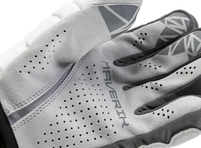 Maverik M6 lacrosse glove front hand palm view