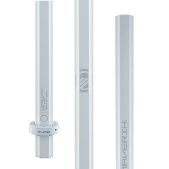 Maverik Mag Ti 145 Attack Lacrosse Shaft- White