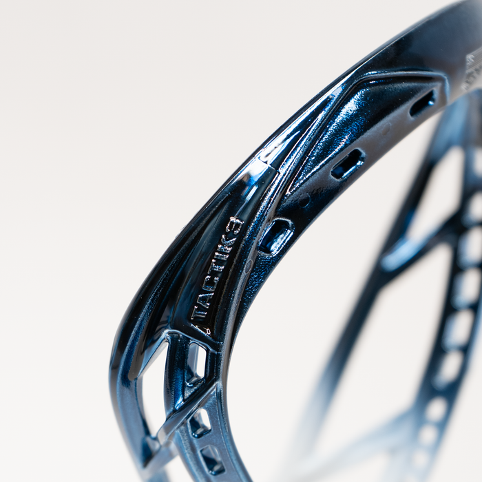 Maverik Tactik 3.0 Chrome Fade Men's Unstrung Lacrosse Head- Navy