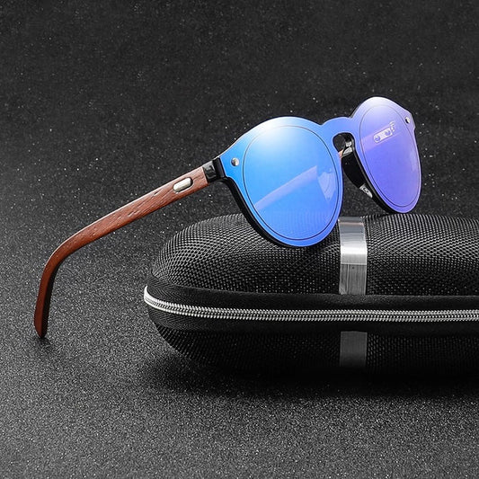 Melinda Modish Wooden Sunglasses