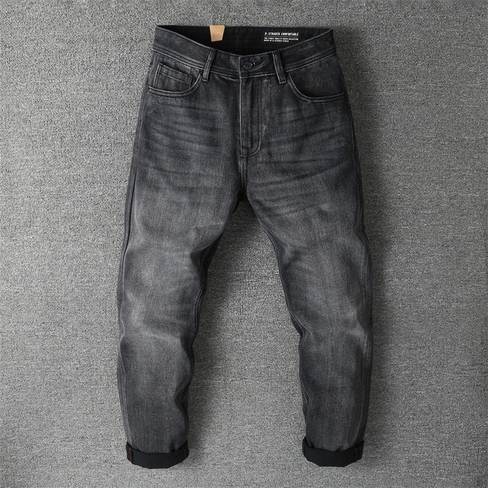 Milano-Calou Casual Slim Fit Jeans
