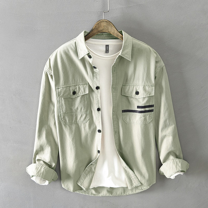 Milano-Calou Versatile Button-Up Shirt