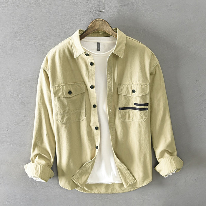 Milano-Calou Versatile Button-Up Shirt