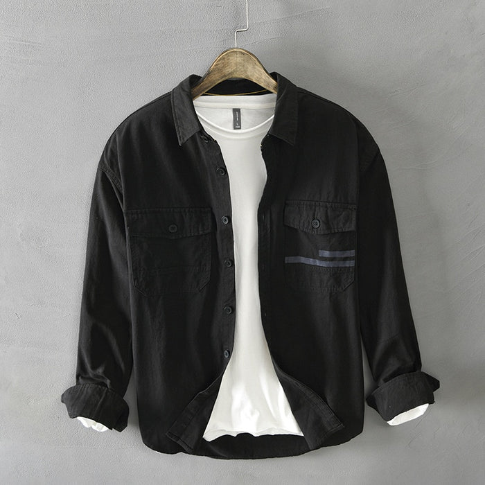Milano-Calou Versatile Button-Up Shirt