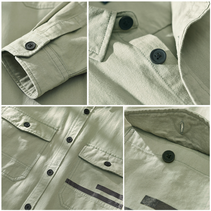 Milano-Calou Versatile Button-Up Shirt