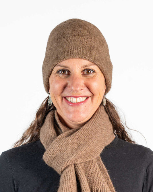 NX101 Mink possum merino wool beanie