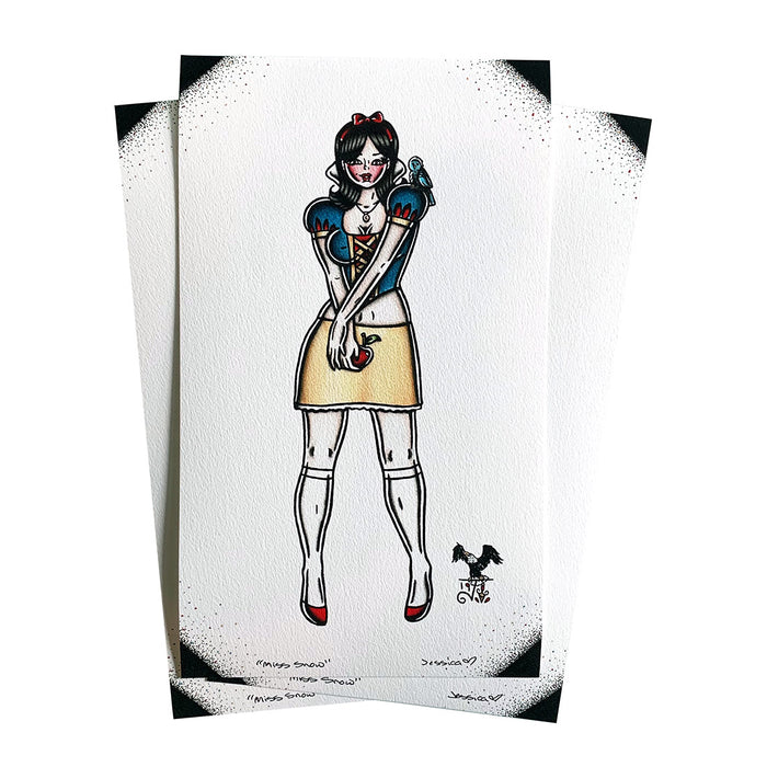Miss Snow Print