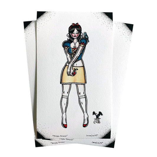 Miss Snow Print