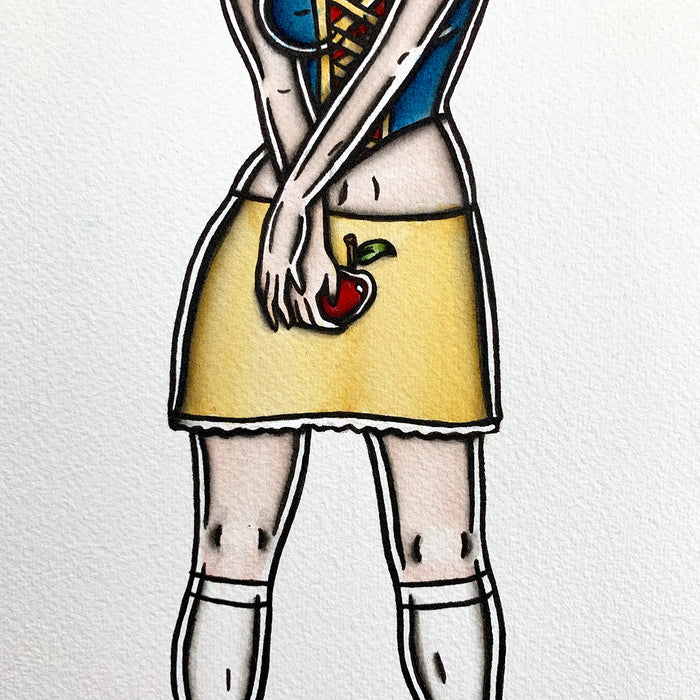 Miss Snow Print