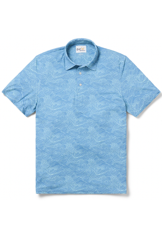 Molokai Channel Performance Polo - Pacific