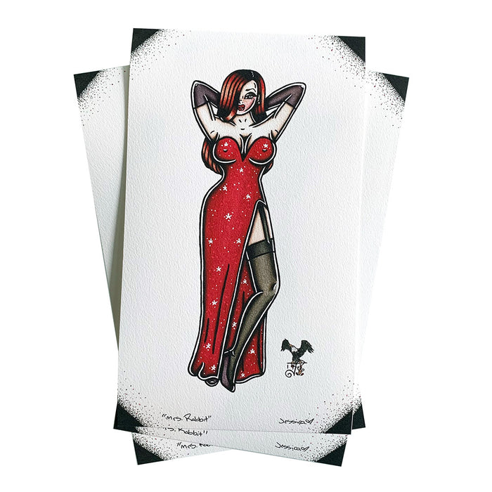 Mrs. Rabbit Print