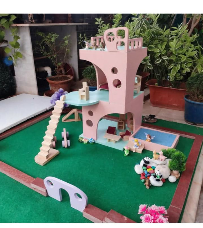 Multi Arrangement Big Castle Doll House