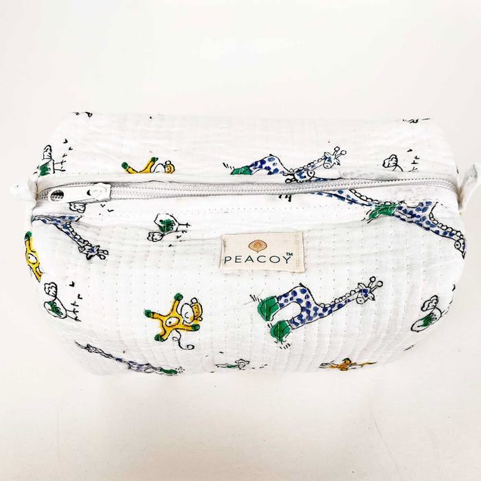 Multi Utility Travel kits Giraffe Print (Set of two) - PyaraBaby