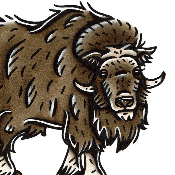Musk Ox Original Painting