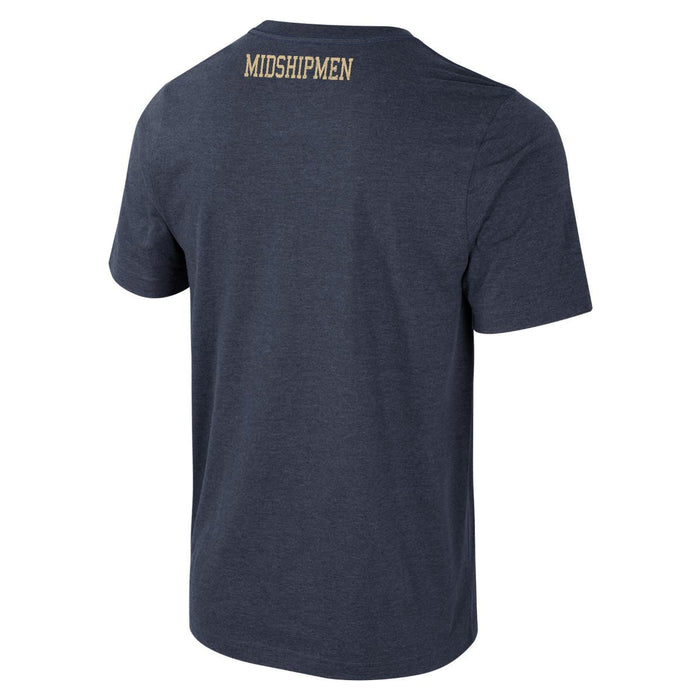 navy tee back