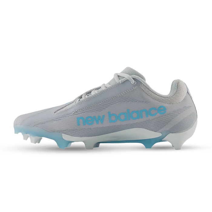 New Balance Burn X4 Lacrosse Cleats - Electric Blue