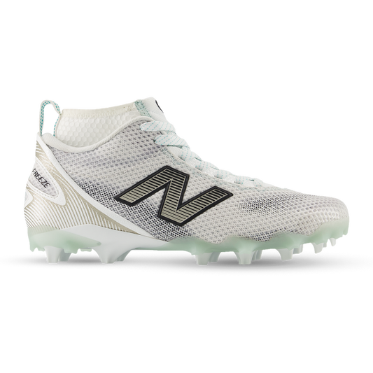 New Balance Freeze 5.0 Lacrosse Cleats Mid - White