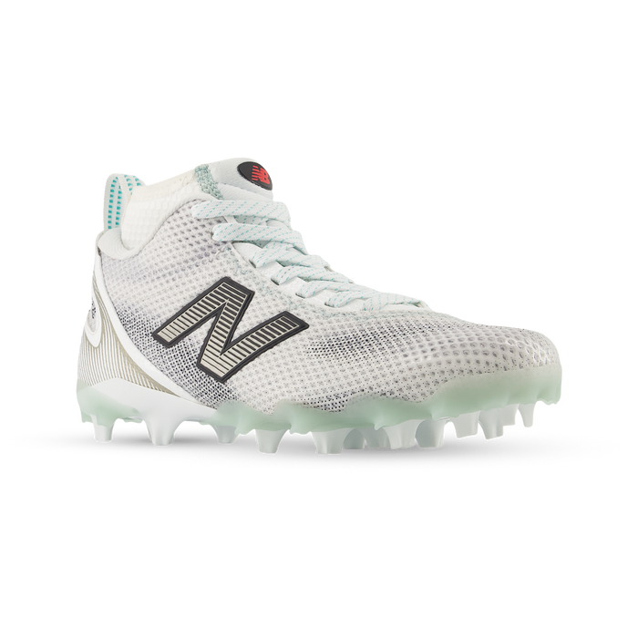 New Balance Freeze 5.0 Lacrosse Cleats Mid - White