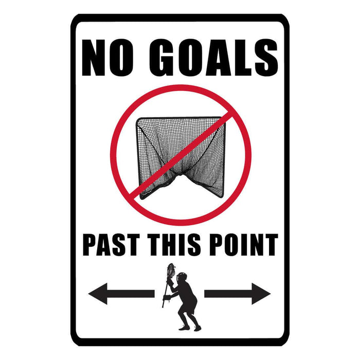 No Goal Sign Boys