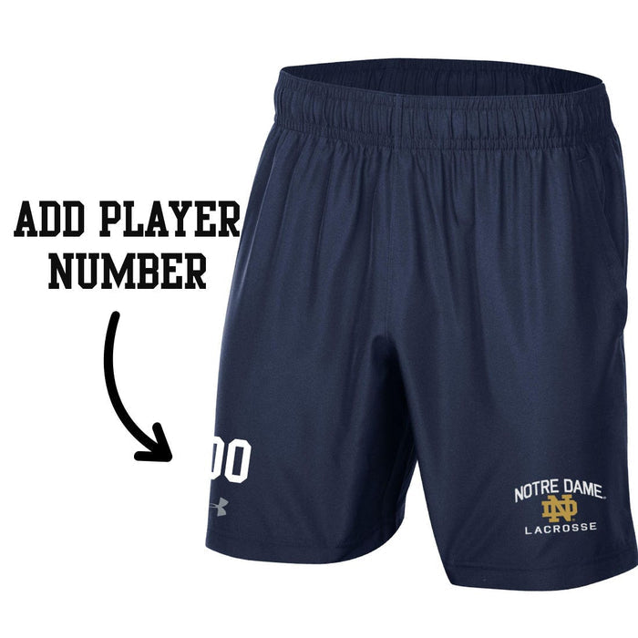 Notre Dame Under Armour Lacrosse 7" Shorts