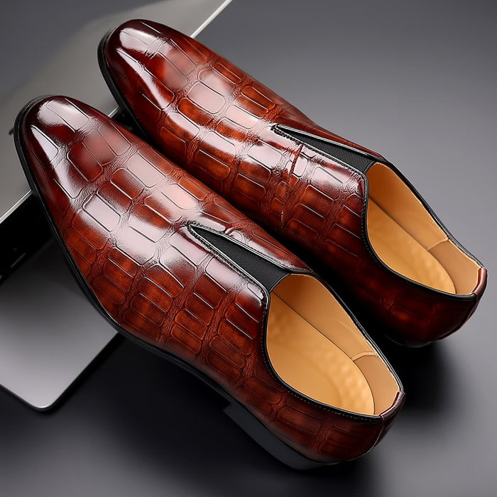 Oliver Xavier Luxe Leather Oxford