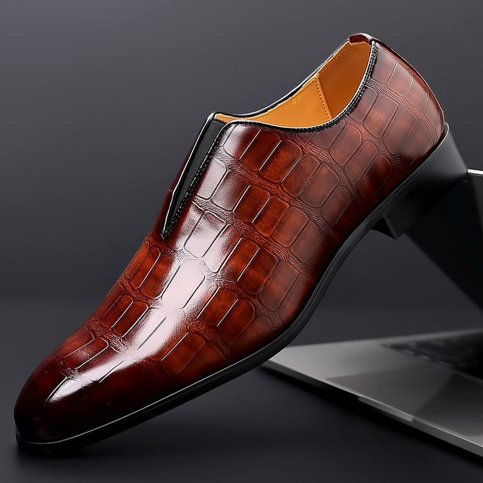 Oliver Xavier Luxe Leather Oxford