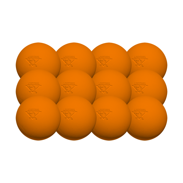 Orange Lacrosse Balls- Dozen