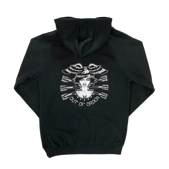 Out Of Order Zip-Up Hoodie