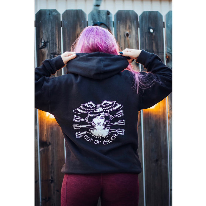 Out Of Order Zip-Up Hoodie
