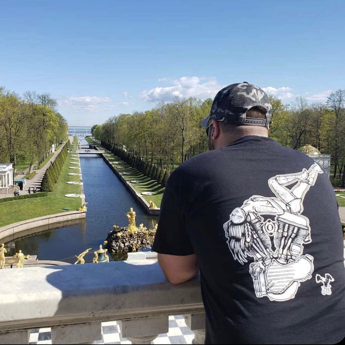 Panhead Pinup Mens Tee