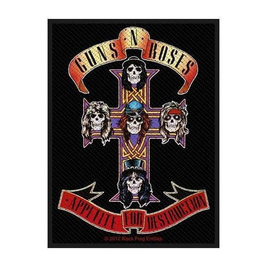 Patch - Guns N Roses - Appetite-Metalomania