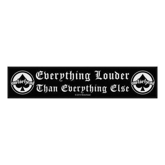 Motorhead Everything Louder (Patches)-Metalomania