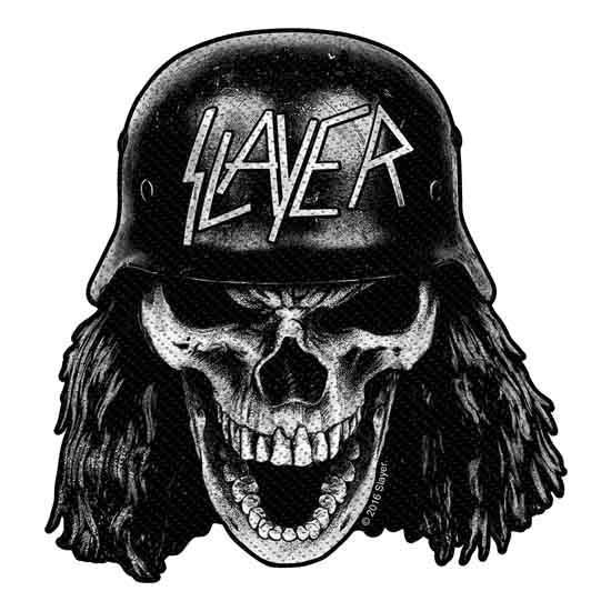Patch - Slayer - Wehrmacht Skull Cut-out-Metalomania