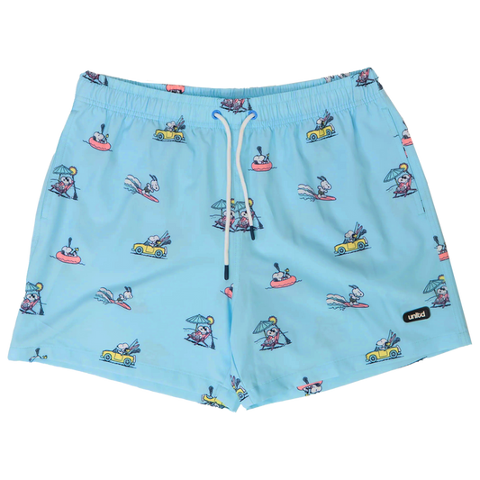 Peanuts Snoopy Swim Dodge Lacrosse Shorts
