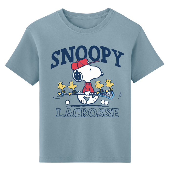 Youth Peanuts Snoopy Lacrosse Tee