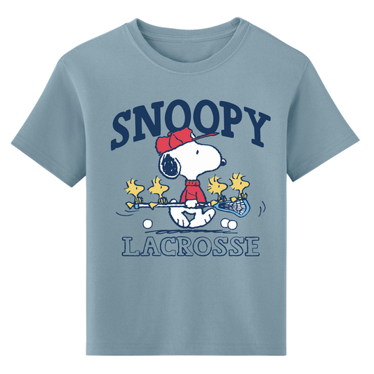 Youth Peanuts Snoopy Lacrosse Tee